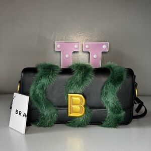 Brandon Blackwood medium Nia bag with mink fur